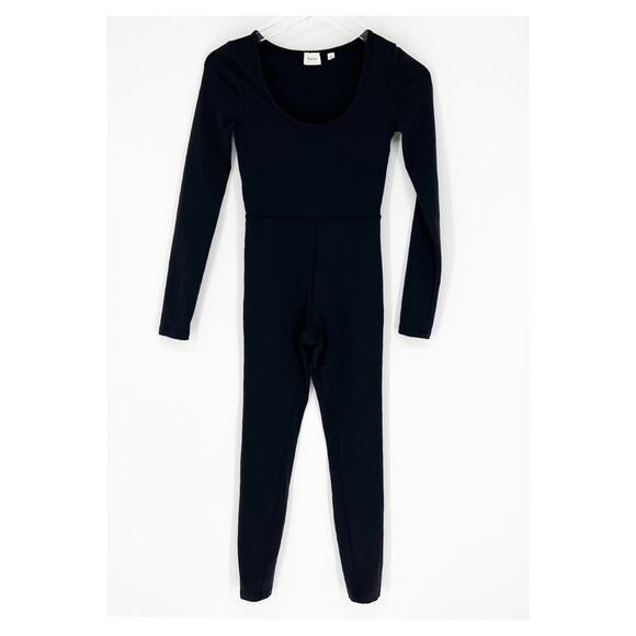 Aritzia Wilfred Free Maxe Long Sleeve Jumpsuit XS Black - Picture 2 of 5
